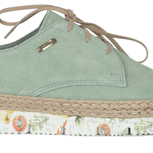 Maciejka aquamarine Espadrilles 02936-36/00-5