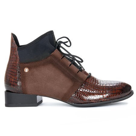 Maciejka leather Brown Lace-up Boots