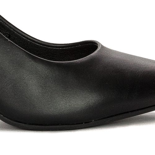 Sergio Leone Black PU women's Pumps