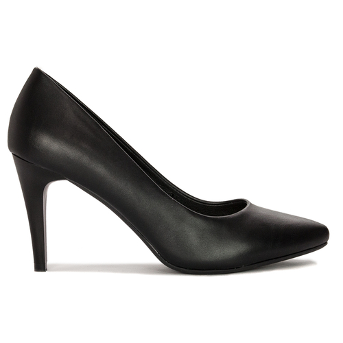 Sergio Leone Black PU women's Pumps