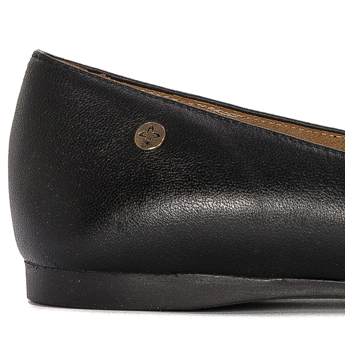 Women's Leather Black Shoes