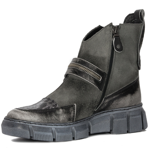 Maciejka 05570-03/00-3 Grey women's Boots