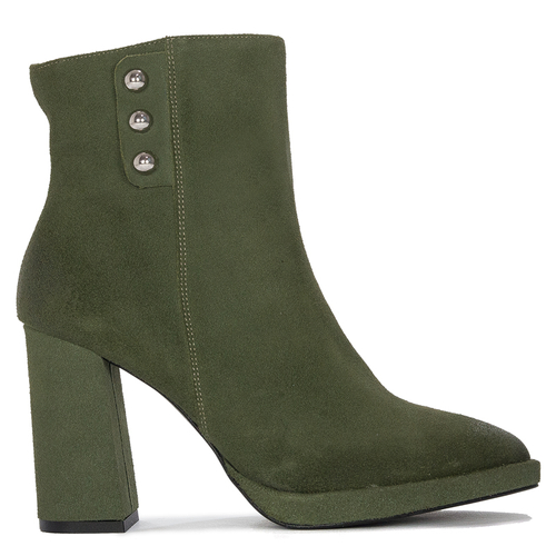 Maciejka 06225-24/00-7 Green women's Boots