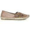 Maciejka Beige Flat Shoes 01930-59/00-0
