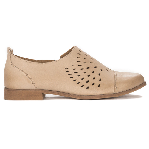 Maciejka Beige Flat Shoes 04936-04/00-5