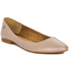 Maciejka Beige Metallic Leather Ballerina 04100-10/00-8