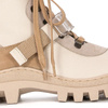 Maciejka Beige Women's Leather Boots 