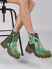 Maciejka Black- Green Boots 06110-01-00-7
