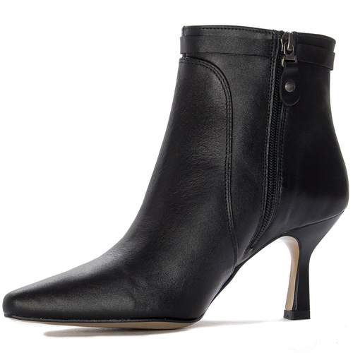 Maciejka Black Women's Boots on the High Heels