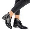 Maciejka Black leather women's Boots