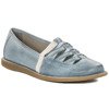 Maciejka Blue Flat Shoes 04094-34/00-6
