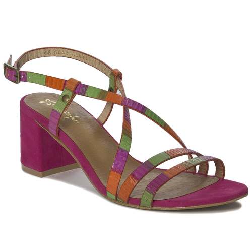 Maciejka Fuxia Sandals 06653-15/00-0