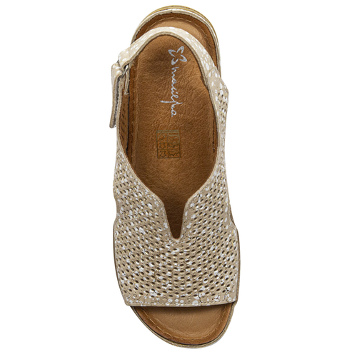 Maciejka Gold Sandals L4494-25/00-1