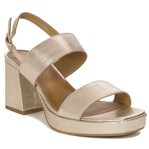 Maciejka Gold Women's Sandals 05522-25/00-1