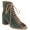 Maciejka Green velor Boots  04040-09/00-5