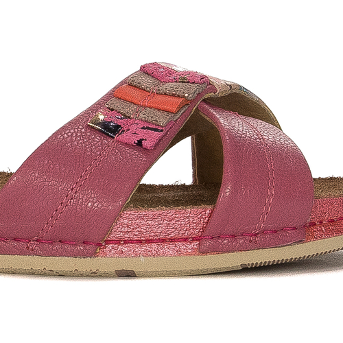 Maciejka Leather Pink Women's Sandals