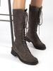 Maciejka Light Brown Knee-High Boots 03216-14/00-3