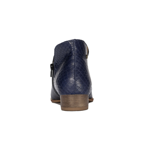 Maciejka Navy Leather Boots