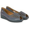 Maciejka Navy Women's Flat Shoes 04499-17/00-1