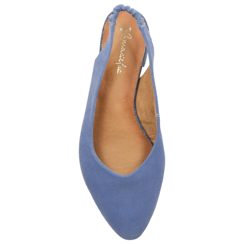 Maciejka Pumps Natural Leather Blue