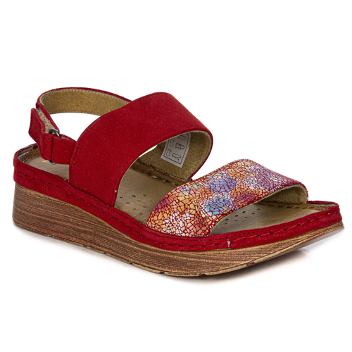 Maciejka Red Sandals 04142-08/00-5