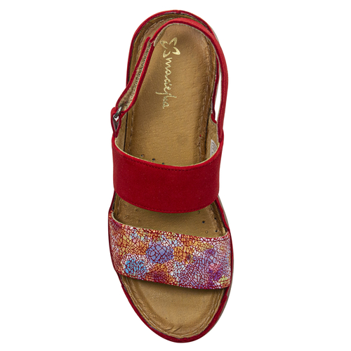 Maciejka Red Sandals 04142-08/00-5