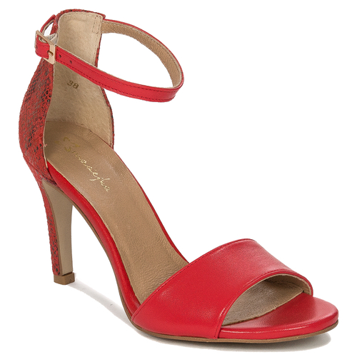 Maciejka Red Sandals 2757J-08/00-1