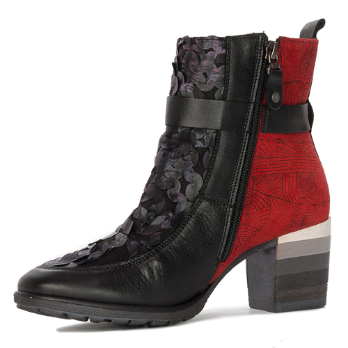 Maciejka Red and Black women's Boots 04172-08/00-3