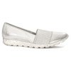 Maciejka Silver Flat Shoes 02962-11/00-5