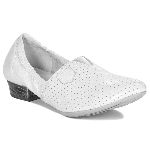 Maciejka White Low Shoes