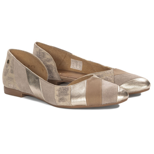 Maciejka Women's Beige Ballerina 05834-04/00-5