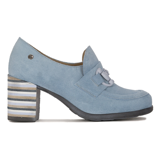Maciejka Women's Blue Shoes On High Heel