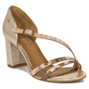 Maciejka Women's Sandals In Natural Leather Gold