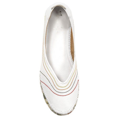 Maciejka Women's White Ballerinas 05431-11/00-5