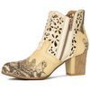 Maciejka Yellow + Beige Boots 04369-27/00-5