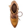 Maciejka Yellow Lace-up Boots 03194-07/00-3