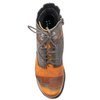 Maciejka Yellow Lace-up Boots 04625-07/00-3