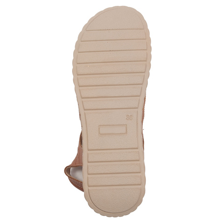 Maciejka Women's Leather Sandals Brown