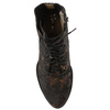 Maciejka Women's Leather Boots Black and Gold