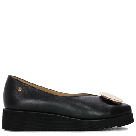 Maciejka Black leather Shoes 5315B-01/00-5