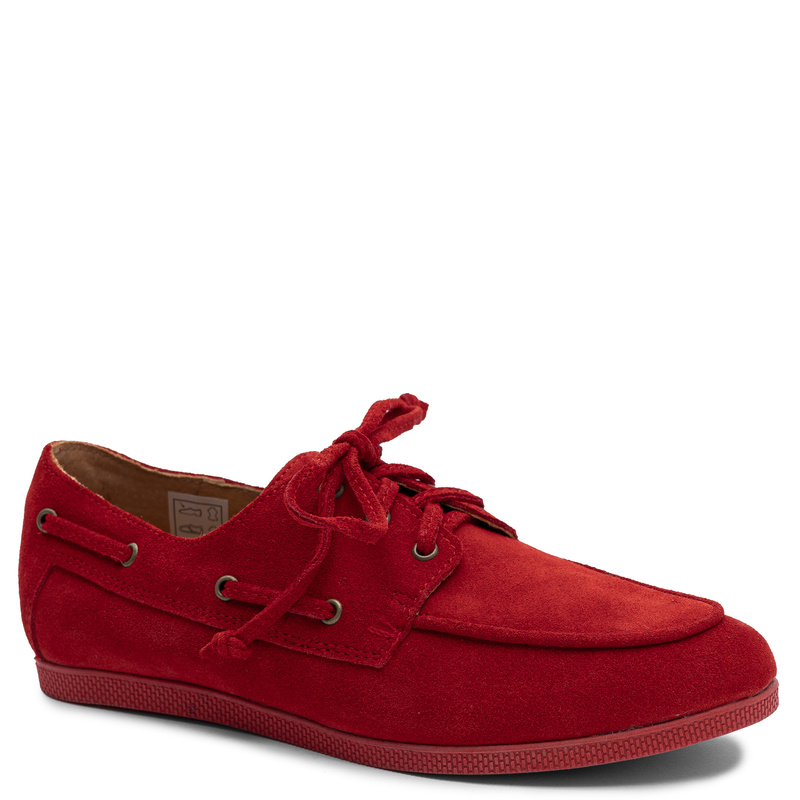Maciejka Leather Shoes Red  07799-08-00-1