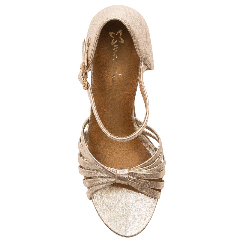 Maciejka Gold Sandals 06025-25/00-1
