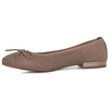 Maciejka Ballet Flats Leather Suede Beige P6800-28/00-0