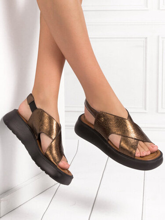 Maciejka Brown Sandals 06031-02/00-1