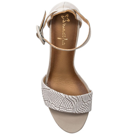 Maciejka 04235-03-00-5 Grey Sandals