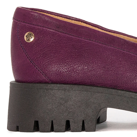 Maciejka Women's Burgundy Flat Shoes