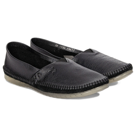 Maciejka Women's Leather Shoes Black