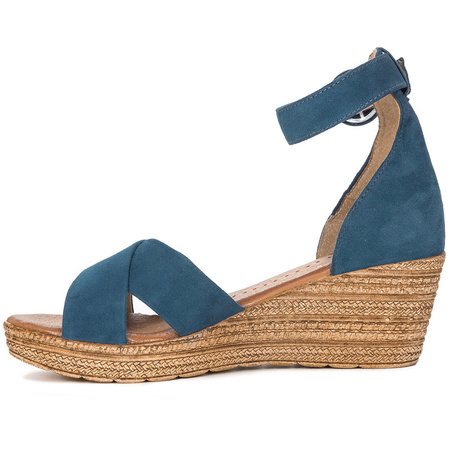 Maciejka Navy Sandals 04565-06/00-5