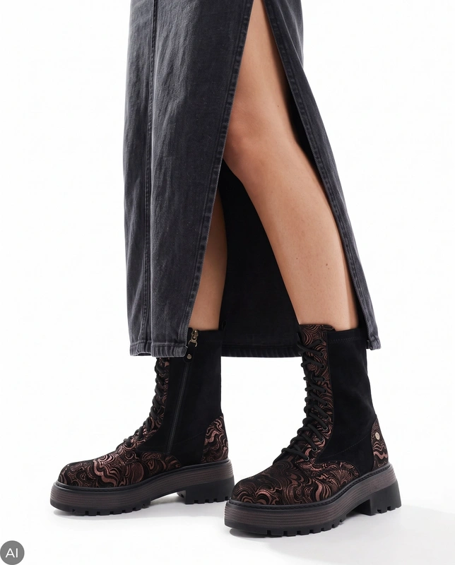 Maciejka Women's Leather Ankle Boots Black K7838-23/00-7