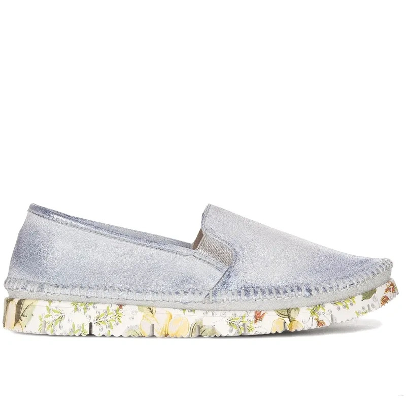 Maciejka Light Blue Low Shoes